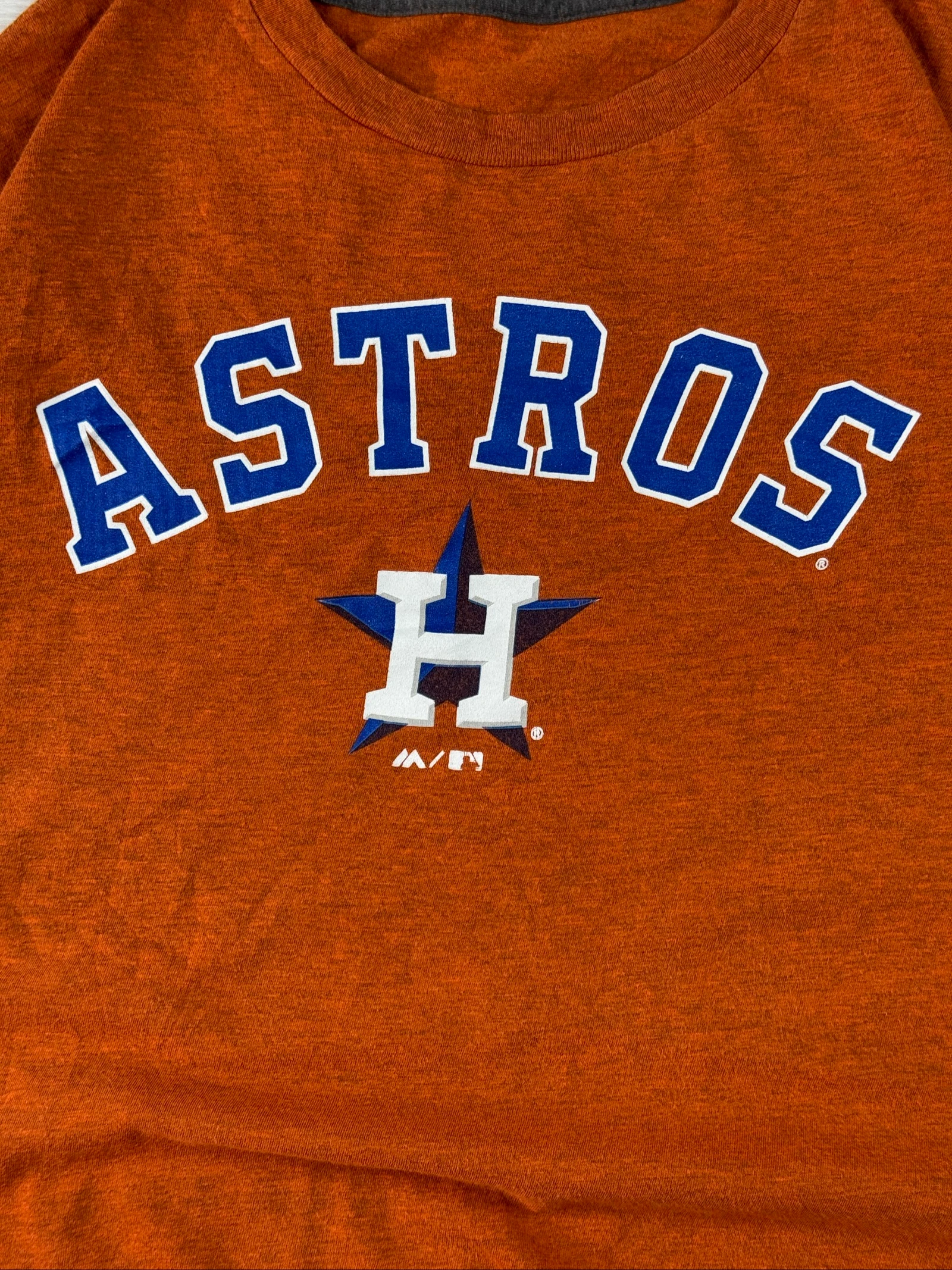 T-shirt graphique MLB Orange M des Houston Astros de 2017 par Majestic – photo 5